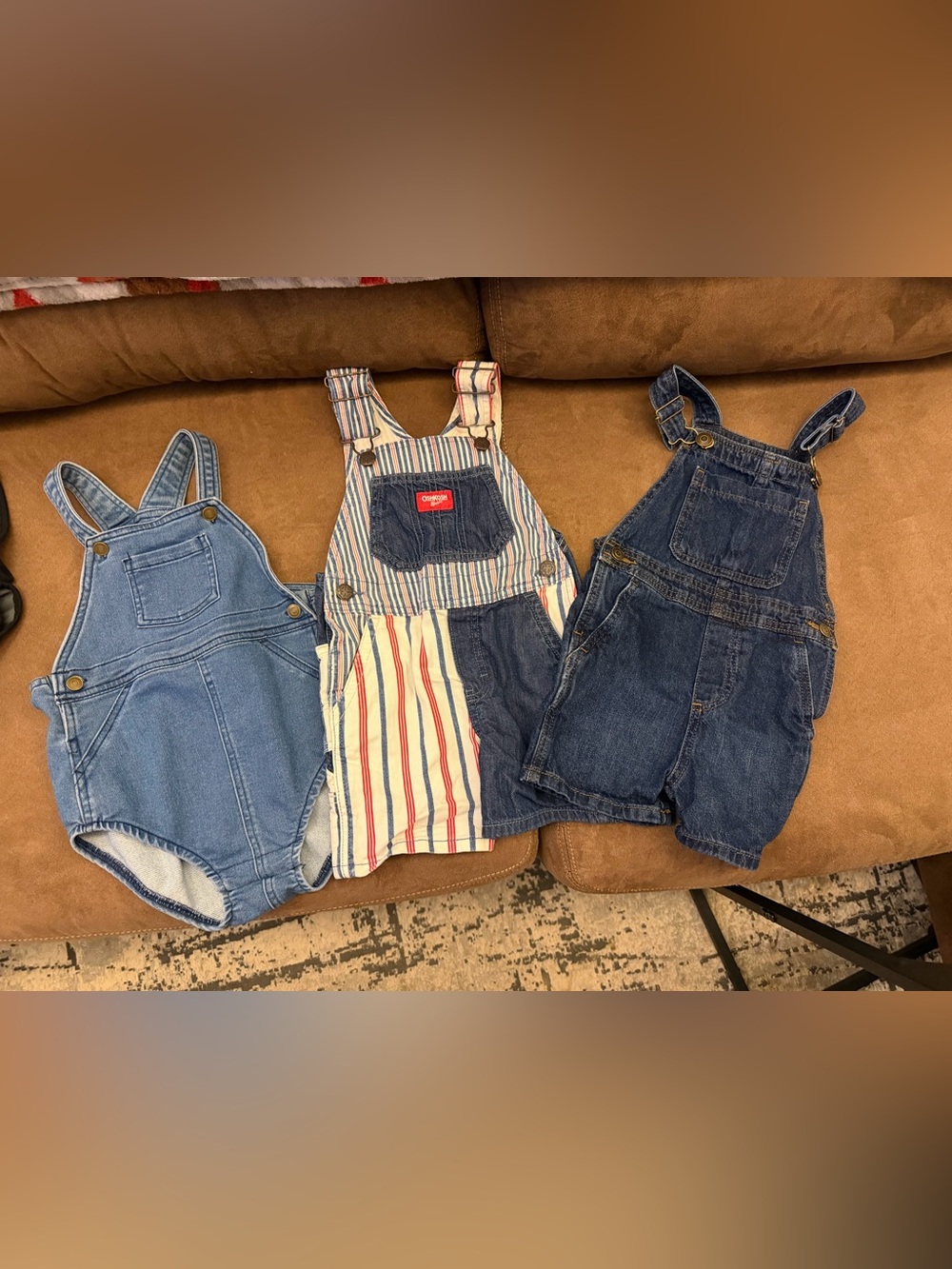 Toddler Boy Denim Overalls